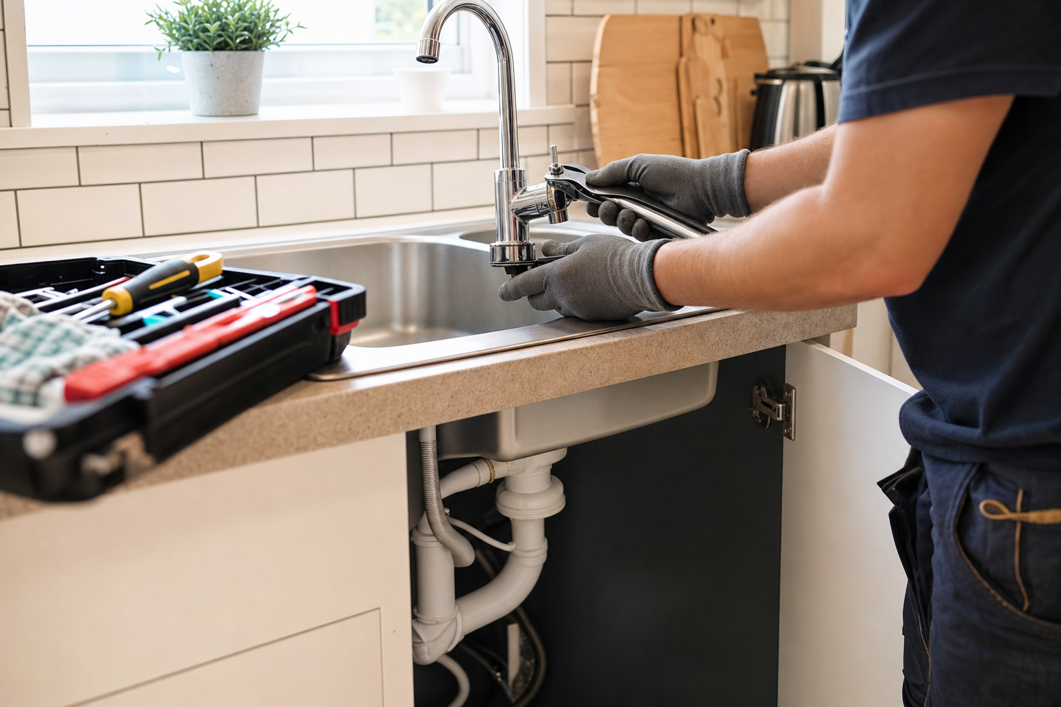 Kitchen Plumbing Chigwell Row service image